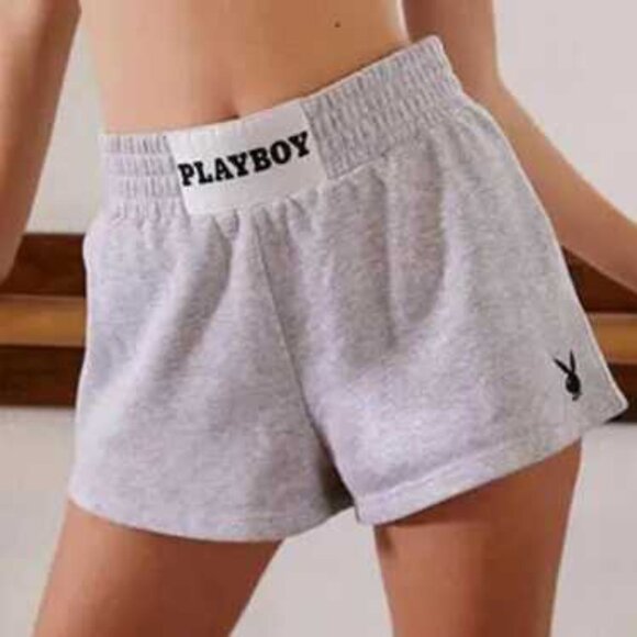 Playboy x Pacsun Sweat Shorts Grey Extra Small - Picture 1 of 4